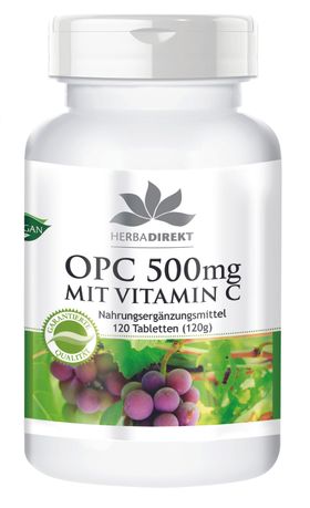 Warnke Vitalstoffe | OPC 500mg mit Vitamin C
