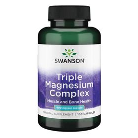 SWANSON Dreifach-Magnesium-Komplex 400 mg