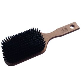 nippes Solingen Haarbürste, Buche braun, länglich, Rosshaar-Nylon-Borste