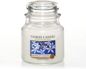 Yankee Candle Duftkerze Midnight Jasmine Classic Medium Jar 411g