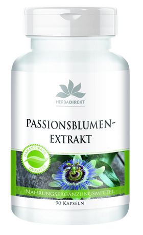 Warnke Vitalstoffe | Passionsblumen-Extrakt 750mg