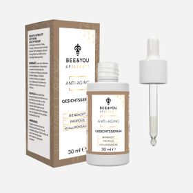 BEE&YOU ANTI- AGING Hyaluron  Gesichtsserum , Gesichtspflege mit Propolis , Bienengiftsalbe