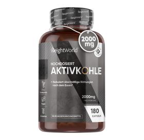 WeightWorld Aktivkohle Kapseln