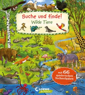 Suche und finde! - Wilde Tiere