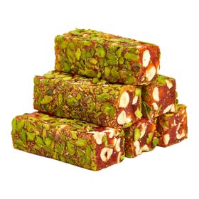 WeNatur Pistazien, Gemischten Nüssen und Orangenaroma Lokum