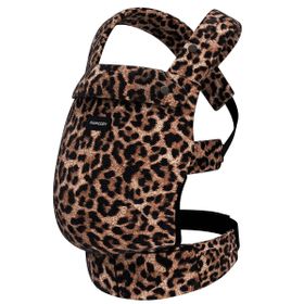 Momcozy Babytrage aus Baumwolle, Leopard