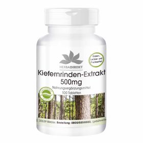 Warnke Vitalstoffe | Kiefernrinden-Extrakt 500mg