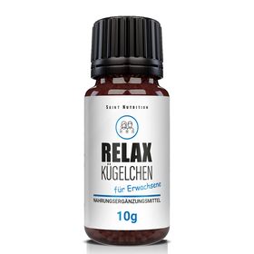 Saint Nutrition® | Relax Kügelchen für Erwachsene | für ruhige Momente