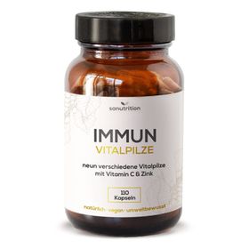 Sanutrition® - Immun Vitalpilze | mit Chaga, Reishi, Löwenmähne, Shiitake, Maitake etc.