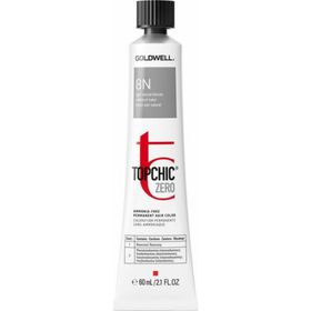 Goldwell, TopChic Zero, ammoniakfreies, permanentes Haarfärbemittel, 8 n, hellblond