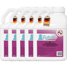 FUTUM 5x5L Bettwanzen- / Flohspray