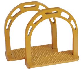 AMKA Aluminium Steigbügel breite Anti-Slip Trittfläche