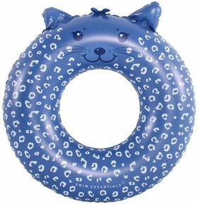 The Essentials B.V. Schwimmring Tier Leopard blau, 55cm