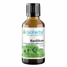 Bioherba Basilikum  Ocimum tenuiflorum L.  Tropfen  Tinktur Extrakt