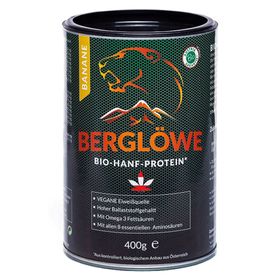 Berglöwe Bio Hanfprotein Banane