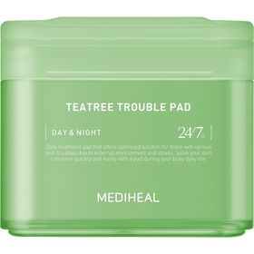 MEDIHEAL Tea Tree Trouble Pad – Beruhigende Toner-Pads für unreine, empfindliche Haut