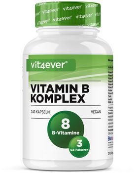 vit4ever Vitamin B Komplex - 8 B-Vitamine