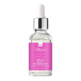 skinChemists Jugendserie Anti-Aging-Serum Vitamin C 3%, Ferulasäure 1%, Vitamin E 1% 30ml