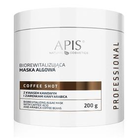 APIS COFFEE SHOT Biorevitalisierende Maske mit Kaffeesäure und Arabica-Kaffeebohnen, Anti - Aging