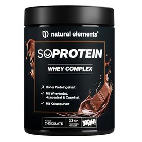 natural elements SoProtein Whey Complex Schokolade