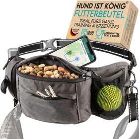 HUND IST KÖNIG® Bauchtasche für Leckerlis & Hundezubehör