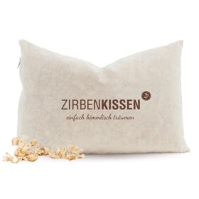 ZirbenFamilie | ZirbenKissen 30x20 cm "einfach himmlisch träumen"