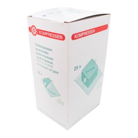 Nobamed® Mullkompresse 10 cm x 10 cm 8lagig steril