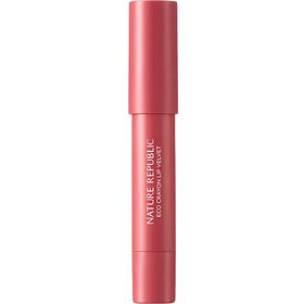 NATURE REPUBLIC By Flower Eco Crayon Lip Velvet Lipstick 03 Hibiscus .