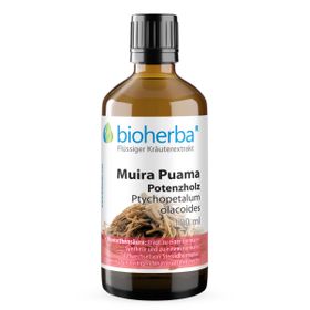Bioherba Muira Puama Potenzholz Tropfen  Tinktur Extrakt