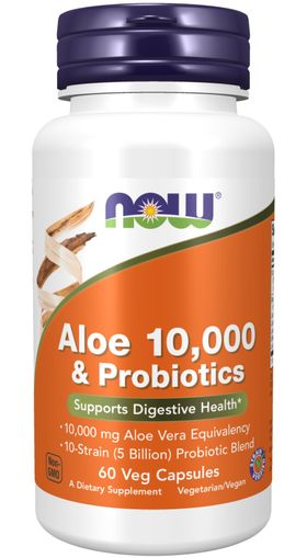 NOW FOODS Aloe 10.000 & Probiotika