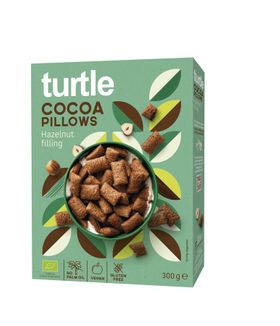 Turtle Schokokissen mit Haselnussfüllung glutenfrei