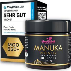 PowerFabrik Manuka Honig, MGO 550+