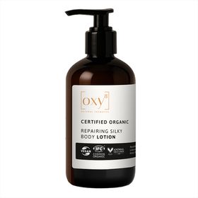 oxy8 Naturkosmetik REPAIRING SILKY BODY LOTION  Anti Aging-Beruhigt auch Neurodermitis & Psoriasis