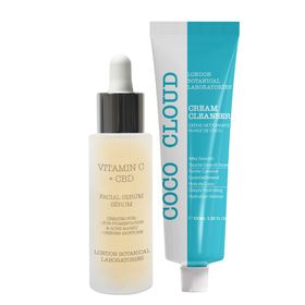 London Botanical Laboratories Coco Cloud Reinigungsgel + Vitamin C CBD Serum
