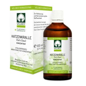 Bio Katzenkralle Konzentrat Wellnest Urtinktur