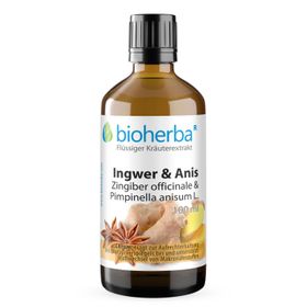 Bioherba Ingwer & Anis Tropfen Tinktur