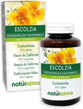 Naturalma Kalifornischer Mohn Eschscholzia californica Tabletten