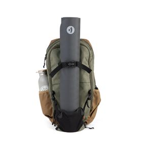 bodhi Yogi Daypack Rucksack, grün-braun