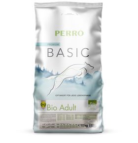 PERRO Basic Trockenfutter Bio - Hund Adult