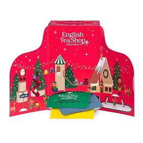 English Tea Shop Germany Adventskalender - Rot - 24 einzeln verpackte BIO-Tees