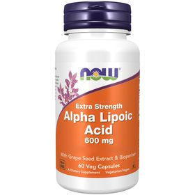 Now Foods, Extra Strength Alpha Lipoic Acid, Depot, 600mg