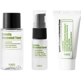 PURITO Wonder Releaf Centella Unscented Mini Kit Set