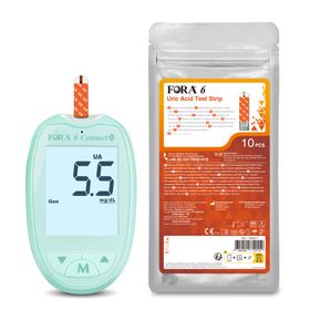 FORA 6 Connect Harnsäure-Messgerät - mg/dl - The Tester