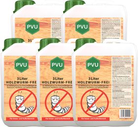 PVU Holzwurmspray zur Bekämpfung von Holwürmern und Holz Schädlingen