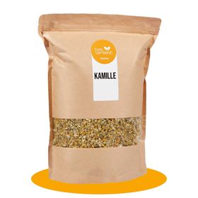 teeverliebt - Kamille loser Kräutertee Großpackung | Ganze Kamillenblüten
