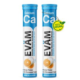 EVÄM Calcium Brausetabletten - 2 Set