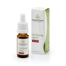 HANAFSAN® Hanf Extrakt CBD Öl 15 % CBD