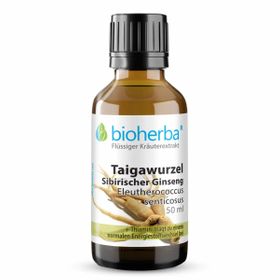 Bioherba Taigawurzel Sibirischer Ginseng Tropfen Tinktur