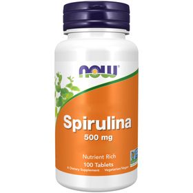 Now Foods, Spirulina, 500mg