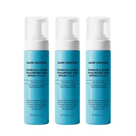 Glow Cocktail Hydrate & Plump Hyaluronic Serum Trio